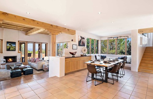 Santa Fe House | Stunning Views, Four Fireplaces, Hot Tub
