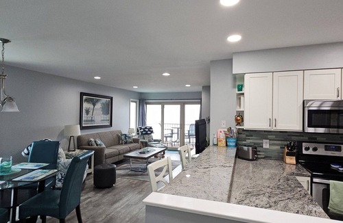 Surfside Beach Condo | Stunning Views! Oceanfront 2BR/2BA 2nd Floor end-unit Condo!