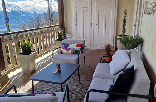 Leysin Apartment | Stunning views of Swiss Alps in this contemporary and stylish apartment.