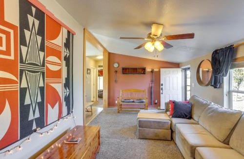 Bluff House | Stunning Views Quiet Bluff Home Near Hiking!