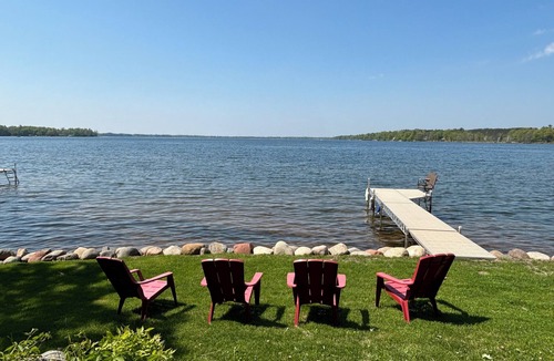Sturgeon Lake Cabin | Sturgeon Lake cabin with great views