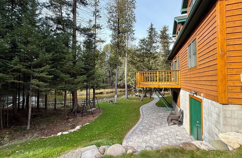 Cheboygan County Cabin | Sturgeon Riverfront Cedar Cabin