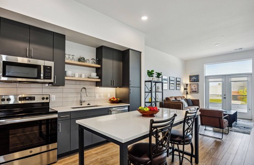 Wichita Apartment | Stylish 1BR APT with City Skyline Views