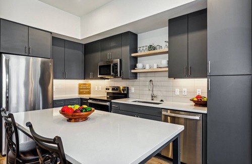 Wichita Apartment | Stylish 1BR APT with City Skyline Views