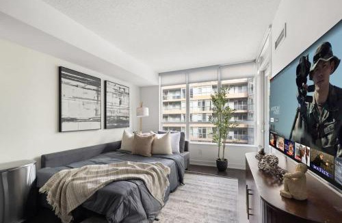 CityPlace Apartment | Stylish 1BR Condo with Patio Steps from Waterfront