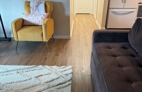 Irvington Condo | Stylish 2-BR condo with Patio overlooking the park for relaxing stays