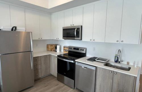 Kitchener Apartment | Stylish 2-Story Condo with Balcony