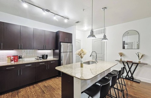 Frisco Apartment | Stylish 2B near Legacy West Wi-Fi