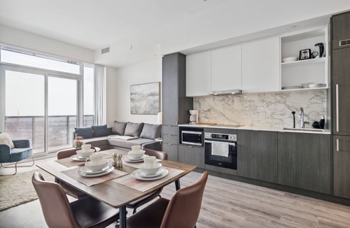 Central Waterfront Apartment | Stylish 2BR/2Bath Condo at Waterfront with Parking