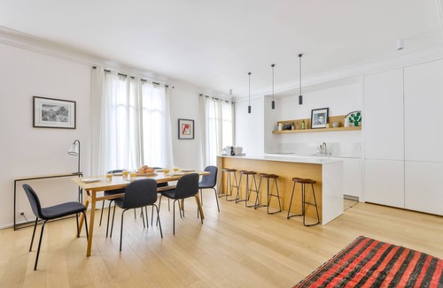 Passy Apartment | Stylish 2BR in Private Mansion at Rue de Passy