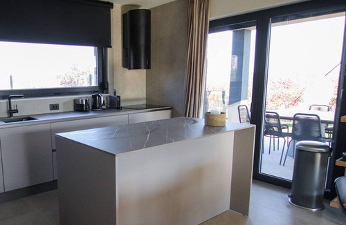 Frata Villa | Stylish 3-BR vacation home with heated pool, close to beaches