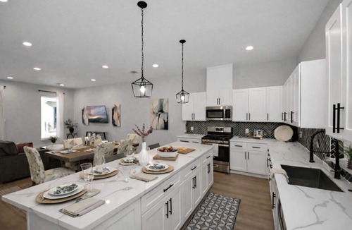 Spring Branch Central House | Stylish 3-Level Home for Groups/Business Travel