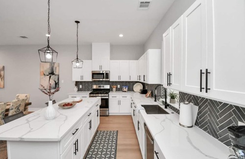 Spring Branch Central House | Stylish 3-Level Home for Groups/Business Travel