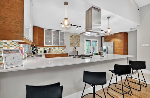 North Austin Civic Association House | Stylish 3BR Home + Private Pool