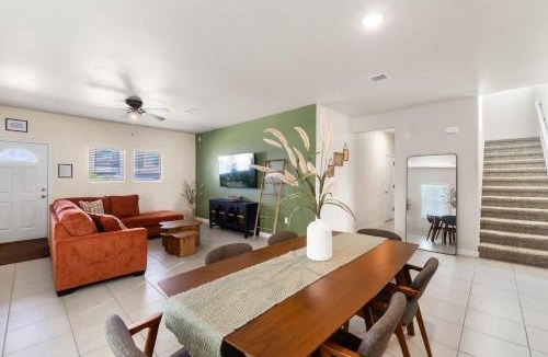 Socorro House | Stylish 4BR Escape Open Layout TVs in Every Room