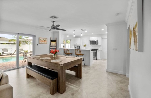 Garden Isles House | Stylish 4BR Oasis | Heated Pool, Spa & Fire Pit