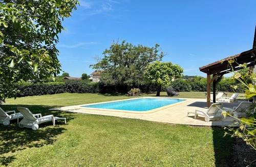 Moustier House | Stylish barn conversion with a beautiful pool and stunning 4ha grounds.