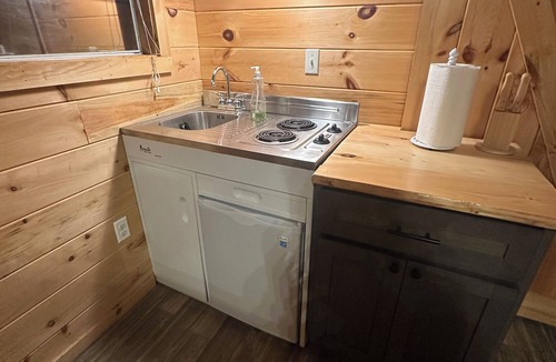 Winona Cabin | Stylish Cabin With Direct Access to Brimstone Trails. Plenty of Parking Space