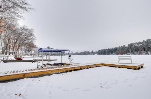 Chetek House | Stylish Chetek Hideaway w/Lake + Dock Access!