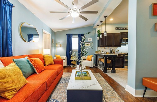 Germantown House | Stylish Chic Modern, Remodel, Private Yard Deck, Bourbon Trail, Airport, YumYum!