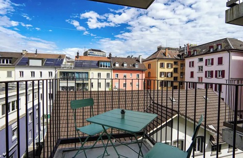Hottingen Apartment | Stylish City Center Studio w/Balcony