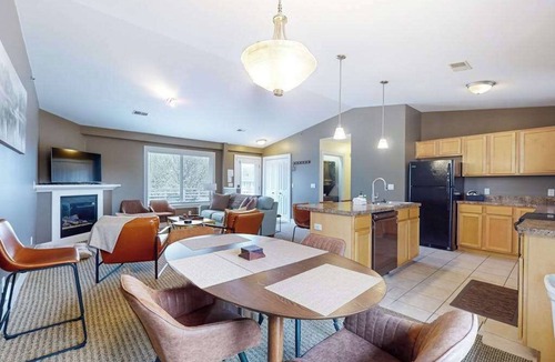 Douglas Condo | Stylish dog-friendly retreat with furnished deck, pool, & firepits