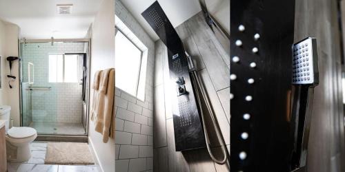 Peak's Suburban Addition Apartment | Stylish Downtown Apt - Workspace - Games - Parking