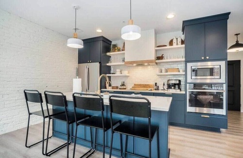 Holland Condo | Stylish Downtown Loft with Balcony on 8th Street