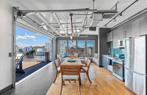 Downtown West Apartment | Stylish Downtown Penthouse Views/ABODEbucks