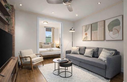 Ukrainian Village Apartment | Stylish East Side Escape Steps from Fun