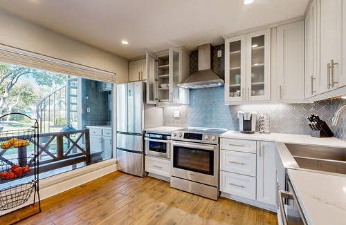 Lakeway Condo | Stylish Hideaway w/Chic Kitchen & Private Patio - Located at World of Tennis