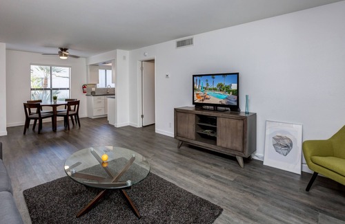 Canyon Corridor Condo | Stylish & Hip condo just steps from the pool.