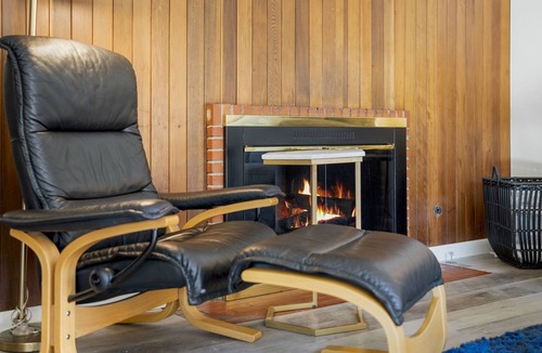 Mayo Meadow House | Stylish midcentury modern home in midtown. Luxury touches throughout.