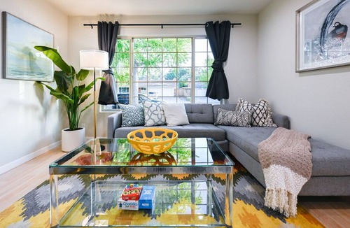 South San Jose House | Stylish, quiet 4B2B, with AC|garage|backyard