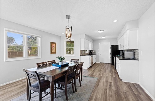 Joplin House | Stylish Rancher in Quiet, Tree Lined Neighborhood.