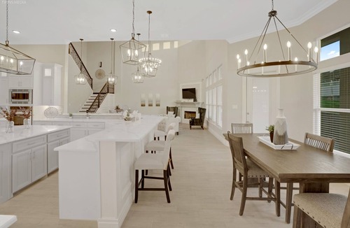 Calallen House | Stylish Retreat near Park & Beach-Designer Kitchen