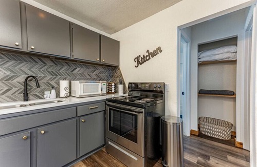 Wichita Apartment | Stylish Stay Near Downtown Wichita + Free Parking