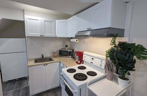 Cote-Des-Neiges—Notre-Dame-De-Grace Apartment | Stylish Studio, Steps to Transit