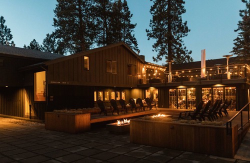 Lakeside Park House | Stylish Tahoe Lodge w/Outdoor Fire Pit & S'mores Fun