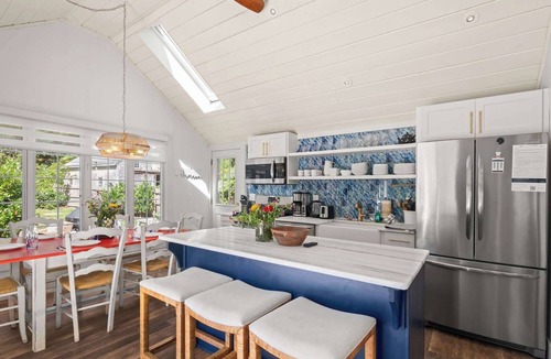 Yarmouth Port House | Stylish Updated Home, walk to Dennis Pond, Hot Tub!