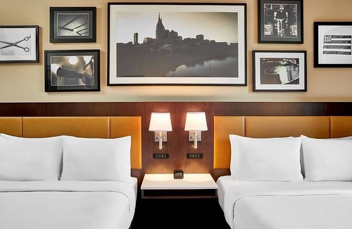 Sobro Hotel | Stylish Urban Stay in Downtown Nashville! Kitchenette, Pool, Pets Allowed!