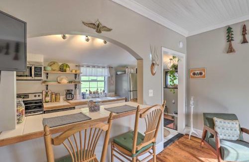 Woodfin House | Stylish Woodfin Home with Backyard and Fire Pit