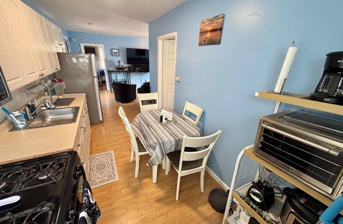 Clifton Apartment | Suburban Comfort w/Deck, Parking+Easy NYC Commute