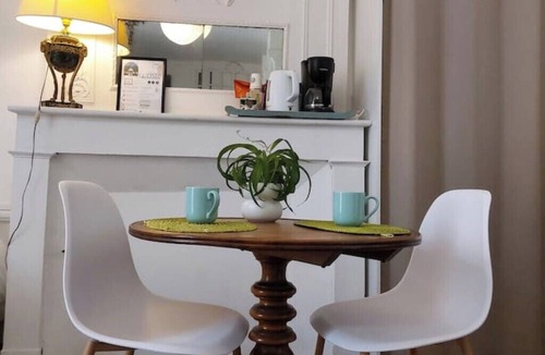 Poitiers Apartment | Suite 1", studio with large private terrace, calm and light