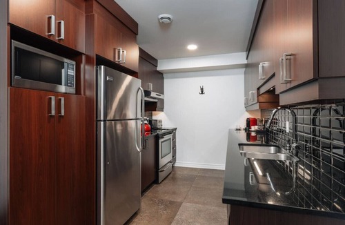 Saint-Sauveur Apartment | Suite 2 chambres avec vue sur Sommets St-Sauveur