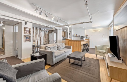 Lake Placid Apartment | Suite 9- Dog Friendly
