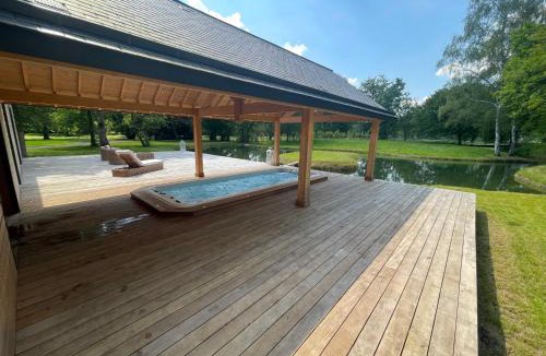 Montreuil-sur-Epte House | Suite climatisée de 120 m2 avec spa de nage, sauna et balnéo