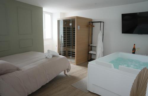 Etampes Apartment | Suite Détente - Spa & Sauna