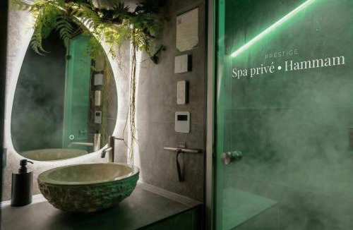Roanne Apartment | Suite Luxe Eden - Hammam Privé et Cinéma Immersif - Expérience unique