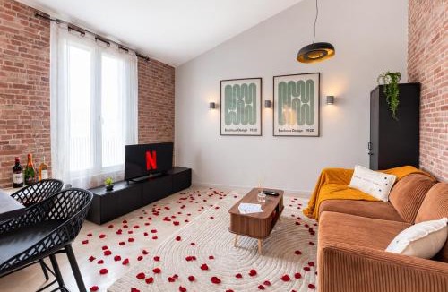 Bezons Apartment | Suite Luxe New York, Spa & Cinéma